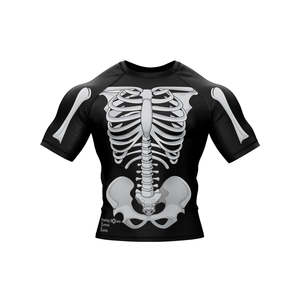 High Quality Men's Rush Guard Set MMA BJJ Grappling Anti-UV UPF50+ Polyester/Nylon Quick Dry Breathable Compression <b>Long</b> <b>Sleeve</b> - Product Image 4