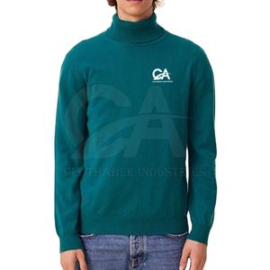 Suéter de Diseño para Hombre 2026, Nuevo Jersey de Cuello Redondo para Hombre, Transpirable, 100% Algodón, Último Estilo para Invierno - Product Image 2