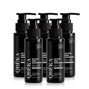 OBLIVION Active Man Shampoo Líquido Sin Sulfatos Para Cabello Graso Hidratante y Elegante Fresco y Voluminoso 60ml - Product Image 2