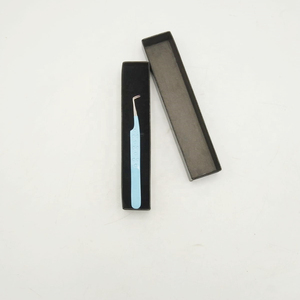 Pinzas de precisión para pestañas, punta suave, ligeras, para colocar y quitar pestañas postizas, para artistas y expertos en pestañas - Product Image 5
