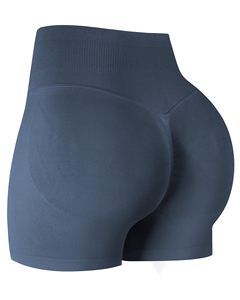 Women Biker Shorts Workout Gym Shorts High Waisted Tummy Control Butt Lifting Running Sports Yoga <b>Booty</b> Scrunch Butt Shorts - Product Image 1