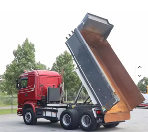 รถบรรทุกใหม่ R580 V 8 Tippers ยูโร 2 ดีเซล เกียร์ธรรมดา 4x2 สำหรับงานเบา น้ำหนักรวม 7.5 ตัน พวงมาลัยซ้าย - Product Image 1