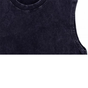 Ropa Deportiva a Precio Económico, Proveedor de Ropa de Entrenamiento para Gimnasio, Camiseta sin Mangas de Secado Rápido 100% Algodón, Top Deportivo Personalizado con Lavado Ácido - Product Image 5