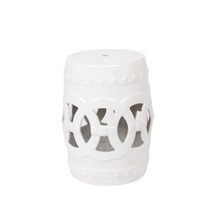 Sedia a Tamburo in Ceramica per Uso Interno ed Esterno, Sgabelli Eleganti e Resistenti per Molteplici Applicazioni - Product Image 1
