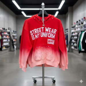 Sudaderas con capucha para hombre con MOQ bajo, servicios OEM, serigrafía personalizada, estilo vintage desgastado, unisex, con cremallera - Product Image 6