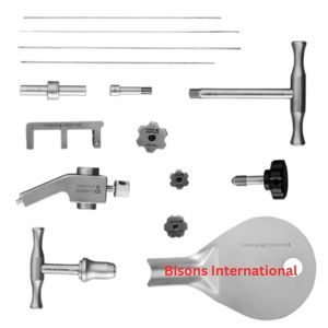 Juego de Instrumentos Ortopédicos Manuales BISONS para Fracturas Femorales, Kit de Cirugía de Trauma, Instrumentos Quirúrgicos de Fijación Ósea de Acero Inoxidable - Product Image 4