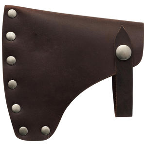 Vintage style vegetable tanned leather axe guard <b>for</b> outdoor camping and <b>wood</b> <b>splitting</b> tools with a natural finish too - Product Image 3