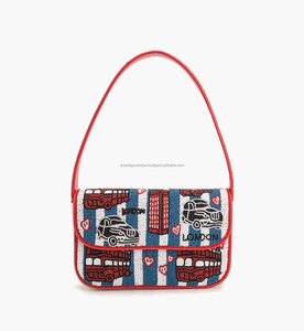 Diseñador de estilo bohemio indio para mujer, bolso de mano de gran capacidad hecho a mano, bolso de mano para compras de noche, estilo bohemio con cuentas, venta al por mayor - Product Image 1