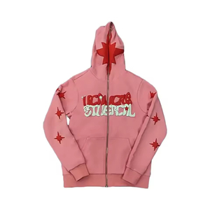 Sudadera con capucha de felpa francesa personalizada para hombre, de invierno, ecológica, con estampado puff, sin cordones delanteros, 100% algodón, extragrande y gruesa. - Product Image 3