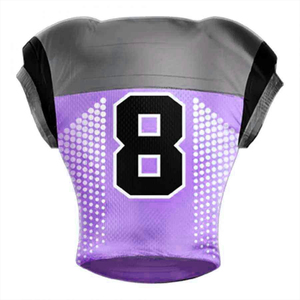 Custom Sublimation American Football Jersey Uniform Set with Helmet Pad Cover OEM Wholesale Team Sportswear - Product Image 5