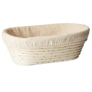 Brotform-cesta de prueba de banneton, fábrica vietnamita, venta al por mayor