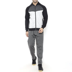 Chándal con Capucha para Hombre, Diseño Color Block, Cierre de Cremallera, Bolsillos Laterales, Estilo Casual, Transpirable, Corte Regular, para Otoño - Product Image 1