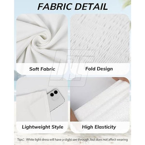 Robe de plage imprimée pour femmes, coupe ample, légère et décontractée, idéale pour les vacances à la plage et les voyages - Product Image 6