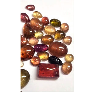 Lote de 37 Piezas de Turmalina Natural de 7mm a 18mm, Cabujones Ovalados, en Forma de Pera y Cuadrados, 179 Quilates, Iroc Sales, Gemas de Buena Calidad, US$251 - Product Image 2