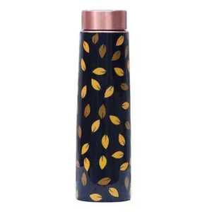 Handmade 100% Pure <b>Copper</b> Leak-Proof Water Bottle with <b>Screw</b>-On Lid Eco-Friendly & Dishwasher Safe for Back to School - Product Image 2