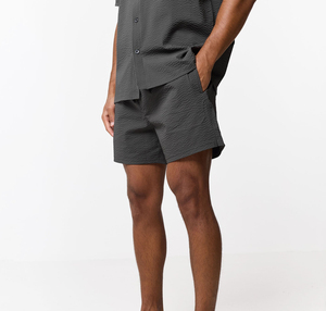 Men's Oversized T-Shirt Shorts <b>Set</b> 100% Cotton High Quality Men's Summer Sports Tee and Shorts Suit Tracksuit for Men - Product Image 5