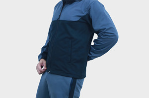 Ensemble survêtement homme personnalisé de haute qualité en coton épais 500 g/m² : sweat à capuche zippé et pantalon de jogging - Product Image 3