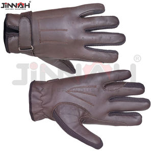 Gants d'équitation en cuir de chèvre 100% véritable, parmi les plus vendus, personnalisés, à doigts complets, haute performance, pour hommes - Product Image 5