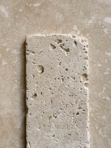 Carreaux de porcelaine de qualité supérieure en travertin noyer pour projets résidentiels et commerciaux en 60x60cm, 60x120cm et 80x160cm - Product Image 4