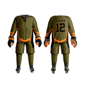 Nuevo Uniforme de Hockey sobre Hielo Cómodo para Adultos, Ropa Deportiva con Impresión por Sublimación, Uniforme de Hockey sobre Hielo - Product Image 1