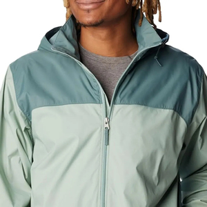 Men's Windbreaker <b>Jacket</b> Casual Winter Wear Stand Collar Zipper Front Solid Color <b>Slim</b> <b>Fit</b> Regular Length Quick Dry Seamless - Product Image 5