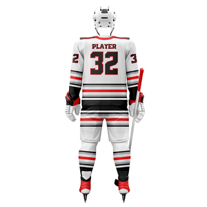 ชุดยูนิฟอร์มฮอกกี้น้ำแข็งผ้าเนื้อน้ำหนักเบาพร้อมพิมพ์โลโก้ทีมตามสั่ง ชุดยูนิฟอร์มฮอกกี้น้ำแข็งคุณภาพพรีเมียม - Product Image 6