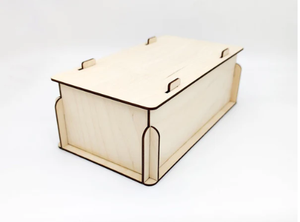 Wooden Rectangular <b>Storage</b> <b>Box</b> Plain Birch Plywood Multipurpose Jewellery Organizer - Product Image 5