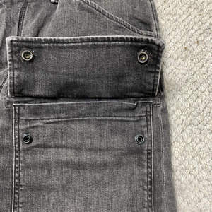 Pantalones Cortos de Mezclilla Sólidos de Estilo Urbano para Verano, de Secado Rápido, Vintage, Desgastados, Lavados con Ácido, Unisex, con Bolsillos, 100% Algodón - Product Image 4