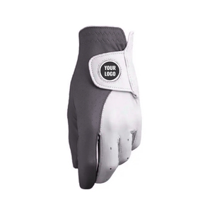 Gants de golf bicolores à marque privée, en cuir synthétique, respirants, en tissu extensible, Hyper Touch Pro, pour le sport, fabriqués au Vietnam - Product Image 2