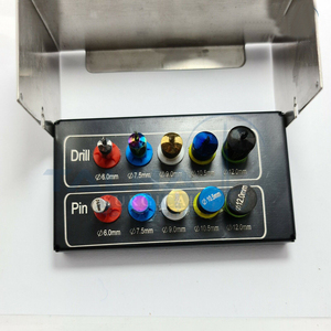 Kit de Cirugía Guiada Dental de Acero Bone Bridge Instruments BBI-386 con Fuente de Alimentación Manual, Guía de Implantes, Pines y Guía de Posicionamiento para Fresas - Product Image 6