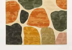 Alfombra de Lana Moderna Hecha a Mano con Diseño Floral, Alfombra de Lujo para Piso, Alfombra Suave de Felpa, Tamaño Personalizado para Uso Doméstico - Product Image 6