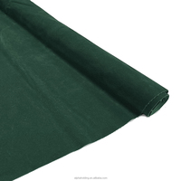 Tissu en rayonne tissé sur mesure, dos en velours floqué W54" RD54-553 Vert