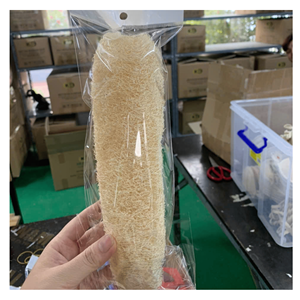 High Quality Natural <b>Bath</b> Scrub <b>Brush</b> Luffa/loofa/loofah Face Exfoliating Mitt Glove - Product Image 6