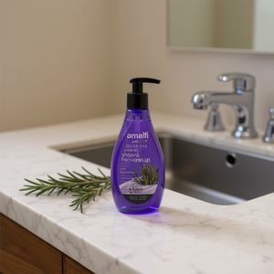 Savon liquide en crème 500ml à base de plantes avec herbes provençales, similaire au savon de toilette, ingrédient végétal - Product Image 3