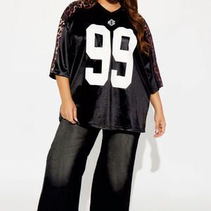 Maillot Premium 2026 Personnalisé Col V Respirant Streetwear avec Numéro Imprimé Entièrement Sublimé 99 - Product Image 6