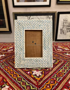 Marco de incrustaciones de hueso, un marco de fotos inspirado en el hueso para los audaces y atrevidos de Tayyab Handicraft Agate - Product Image 4