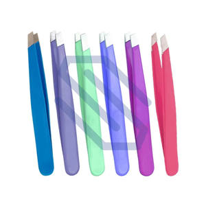 Pinzas para cejas perfectamente alineadas, pinzas para quitar vello Facial, aseo de cejas, pinzas de belleza de acero inoxidable - Product Image 1