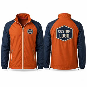 Chaqueta Cortavientos Personalizada con Cierre, Ventilada, Duradera, Reforzada, Resistente a la Decoloración, Proveedor, Fabricante, Exportador, Venta al Por Mayor - Product Image 4