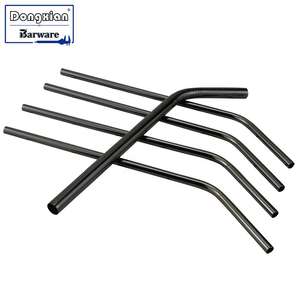 Pajitas Reutilizables de Acero Inoxidable Bold Blossom Bendy Loop, Ecológicas, Biodegradables, de Grado Alimenticio, 6mm X 215mm - Product Image 6