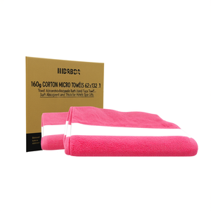 Toallas Microfibra de Algodón de 160g, 62x132 Pulgadas, Desechables, para Baño, Manos y Cara, Suaves, Absorbentes y Gruesas, para Hoteles, Spa y Regalos - Product Image 2