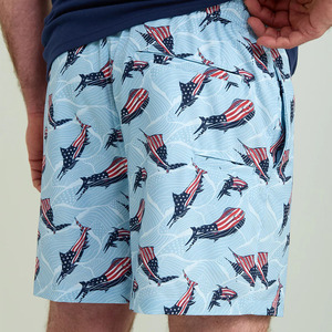 Shorts de plage tendance, maillots de bain confortables à coupe décontractée, écologiques, séchage rapide, respirants, vente en gros d'usine OEM ODM - Product Image 2
