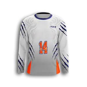 Camisetas de tiro sublimadas ligeras para jóvenes, camisetas de tiro personalizadas, camisetas de calentamiento para hombres - Product Image 1