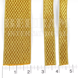 Hilo Metálico Mylar Dorado Ecológico al por Mayor para Adornos de Seguridad Tradicionales y Vestimentas de Iglesia y Disfraces de Lujo - Product Image 4
