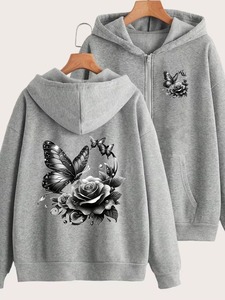 Sudaderas con Capucha de Forro Polar Cálido para Mujer, con Logotipo Personalizado, Sudaderas Gruesas Lisas - Product Image 6