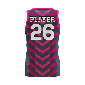Trendy Basketball Jerseys OEM ODM Athletic Uniforms with Moisture Control Fabric for Training and <b>Matches</b> - Product Image 3