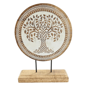 Escultura de Madera Tallada a Mano, Decoración de Mesa, Estatua Decorativa para Sala de Estar, Dormitorio, Oficina, Escritorio, Estante - Product Image 2