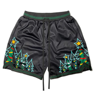 Shorts de basketball personnalisés pour hommes en toile 100% polyester, séchage rapide, respirant, imperméable, protection UV, écologique, OEM ODM - Product Image 6