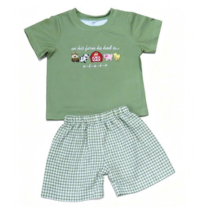 Collection pour filles : avec de jolies broderies sur le thème de la ferme. Conçu au Vietnam ; des designs personnalisés disponibles. - Product Image 5