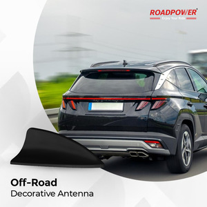 Antenne de voiture universelle Roadpower (RP-ANT-BE-882) en forme d'aileron de requin, antenne de toit décorative antistatique, design élégant et facile à installer - Product Image 5