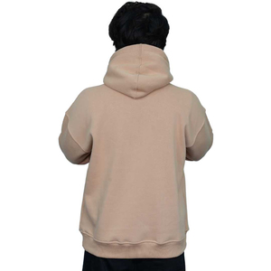 เสื้อฮู้ดดี้ผู้ชายคุณภาพสูงลดราคาใหม่ ขายส่ง เสื้อฮู้ดดี้ผ้าฝ้ายระบายอากาศได้ดี ทรงโอเวอร์ไซส์ สวมใส่สบายสำหรับผู้ชาย - Product Image 1